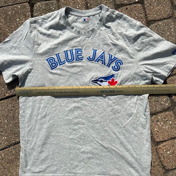 Embroidered Toronto Blue Jays MLB Baseball T Shirt Sz L - Picture 4 of 7